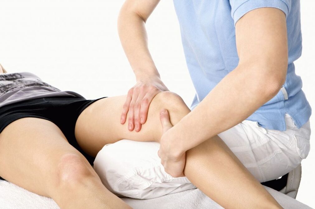 Therapeutic massage for osteoarthritis of the knee joint